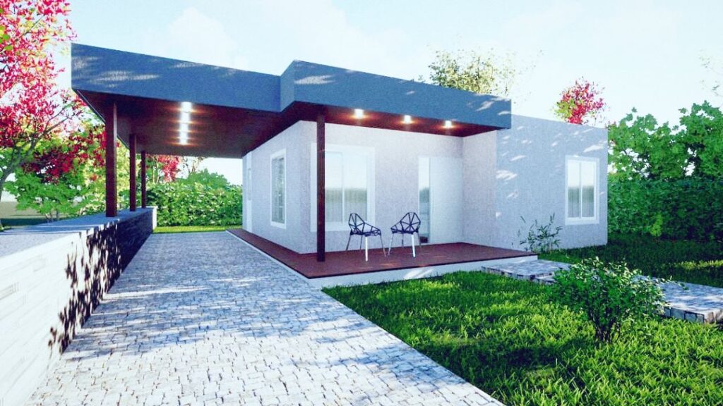 Vivienda prefabricada modelo MN103
