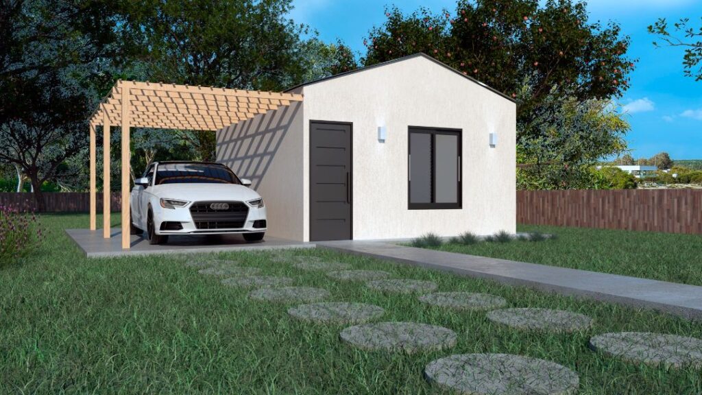 Vivienda prefabrica MR100