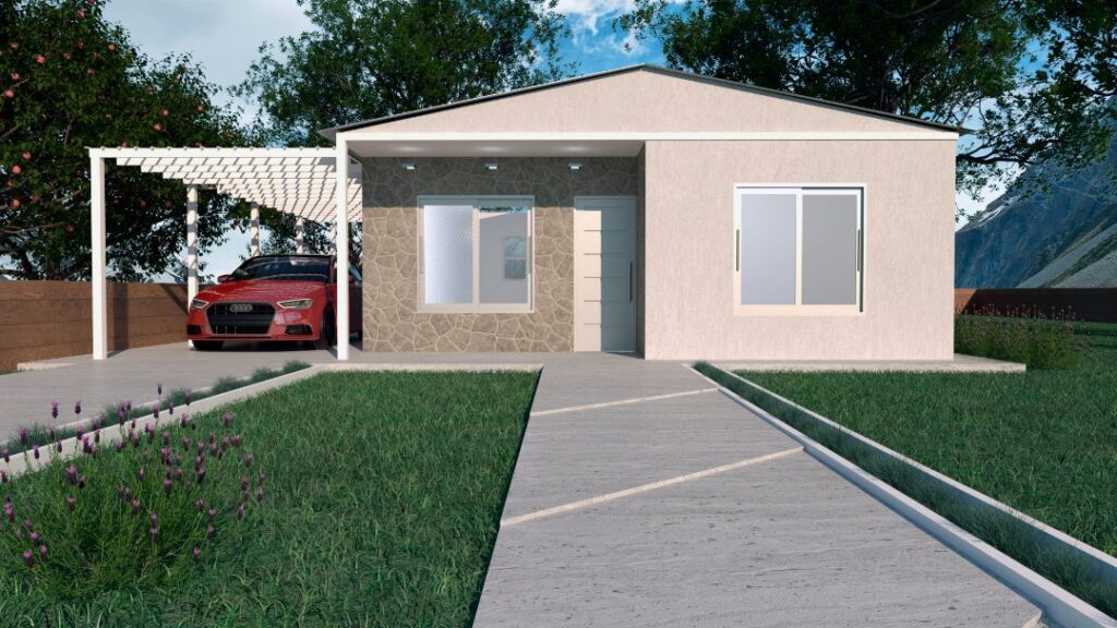 Vivienda Prefabricada MR104